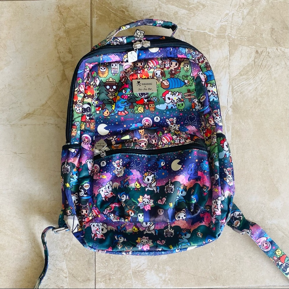 Jujube x Tokidoki Be Packed Backpack, Camp Toki